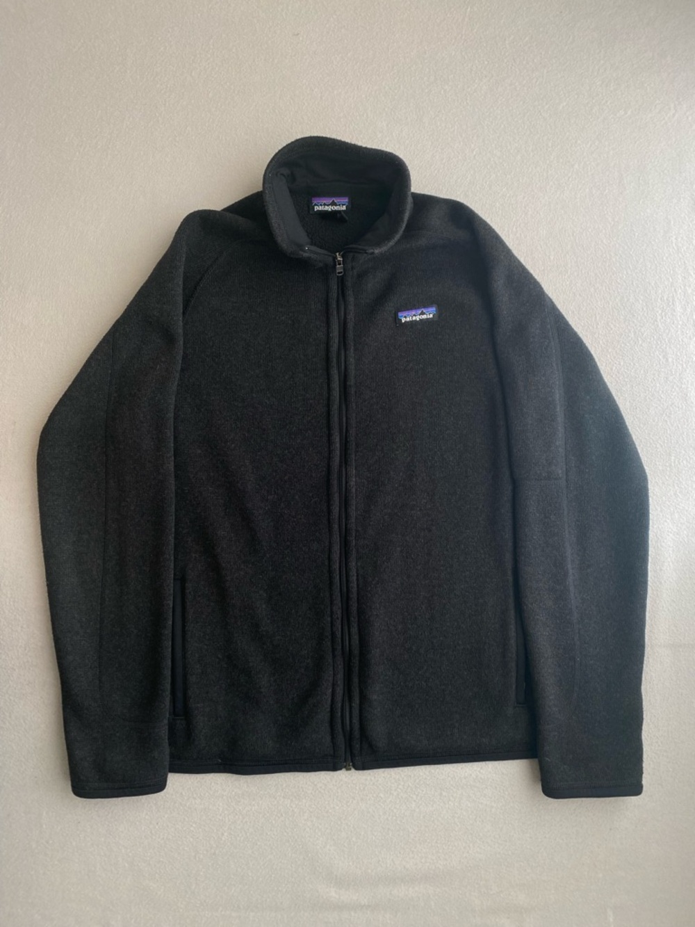 Patagonia women’s better sweater Black Full-Zip Fleece Jacket L